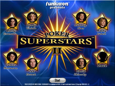 Poker superstars 2 código de registo